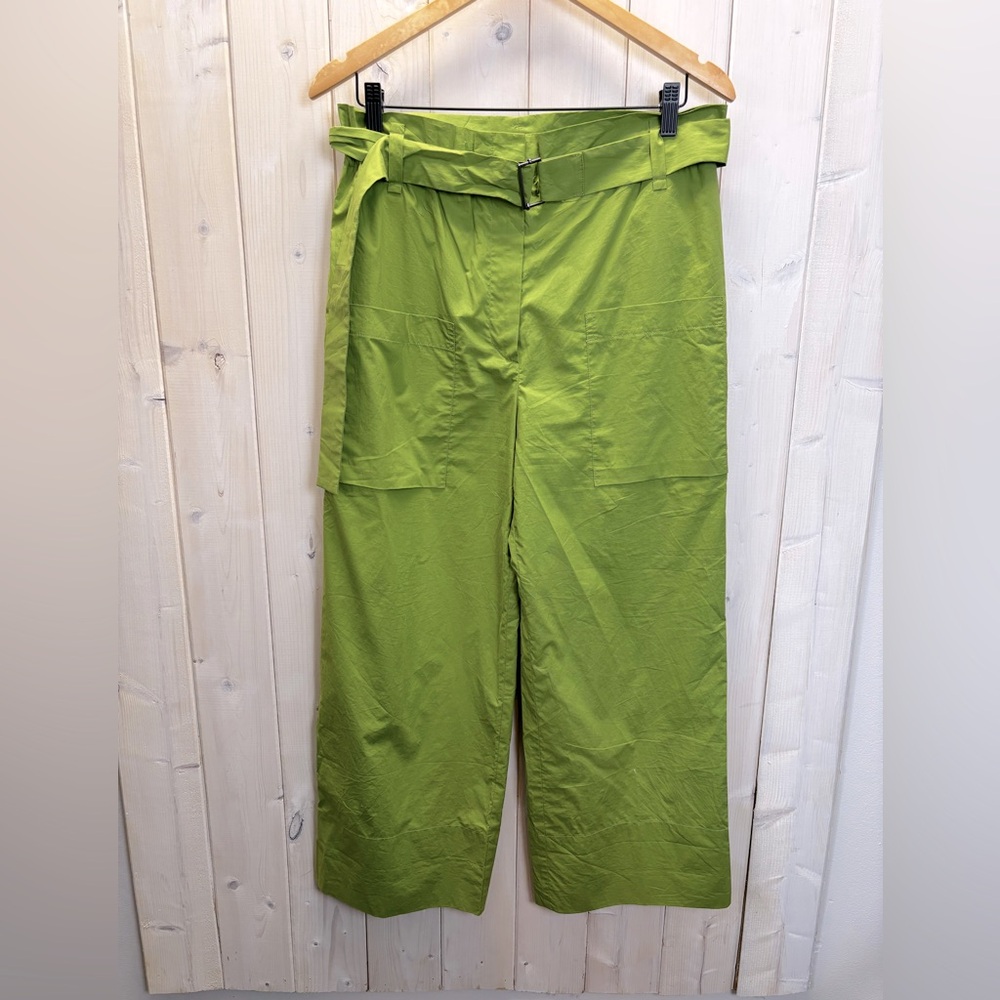 Odeeh Women Pigment‎ Trouser Pant Size 2 US Cotton Cargo Wide Leg Casual Spring